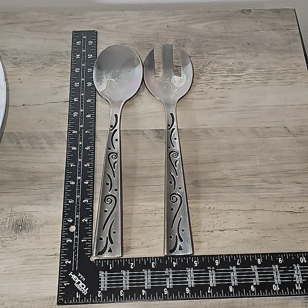 Lenox Large Serving Bowl With Utensils
